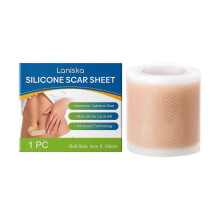 (2PCS) Silicone Scar Tape, Silicone Scar Treatment Tape For Surgical Scars, Silicone Scar Removal Strips For Surgical, All Skin Types, 4CM*150CM Roll