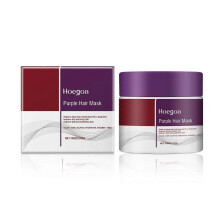 (3Pcs) Purple Hair Mask, 100g Maca Deep Repair Collagen Hair Mask for Dry and Damaged Hair, Nourishing and Brightening Hair, for All Hair Types