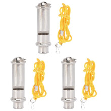 9 Pieces Bird Recall Emergency Whistle Set for Dogs and Parrots - Outdoor Training Tool with Lanyard for Barking Control