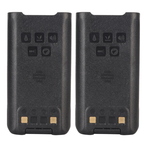 2 Pack High Capacity 7.4V 8000mAh Batteries for UV 9R Plus Models 1