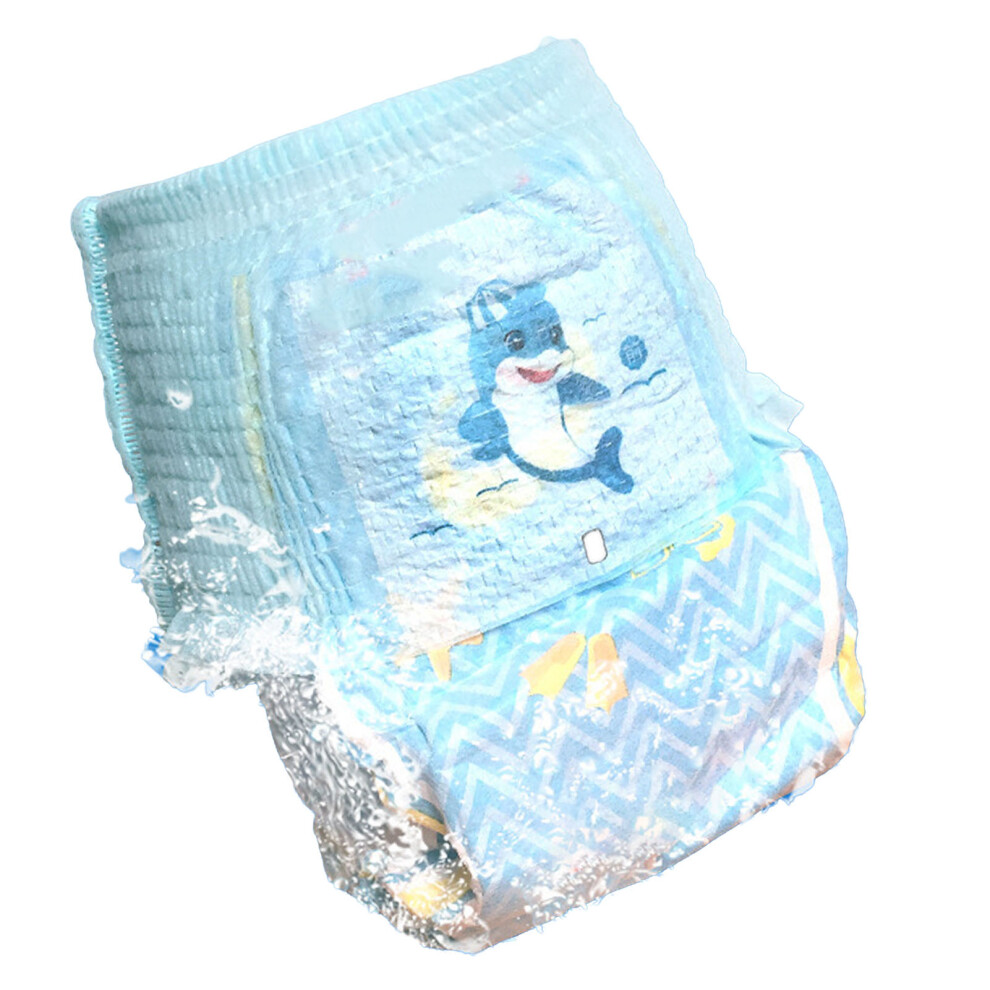 Baby Swimming Diaper Toddler Reusable Leakproof 360 Elastic Waist L