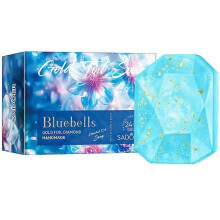 (Bluebells) 100g Essential Oil Soap Bar, Handmade Scented Face Body Bath Cleansing Soap Bar, Women's Day Skin Care Products Gift for Women Girl