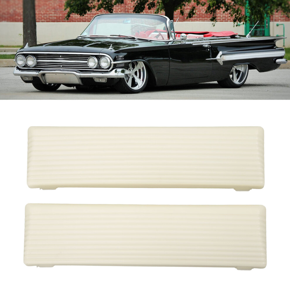 2Pcs Car Dome Lens For Chevy Impala 1958-1967 Interior Replacement Light 8181338956886