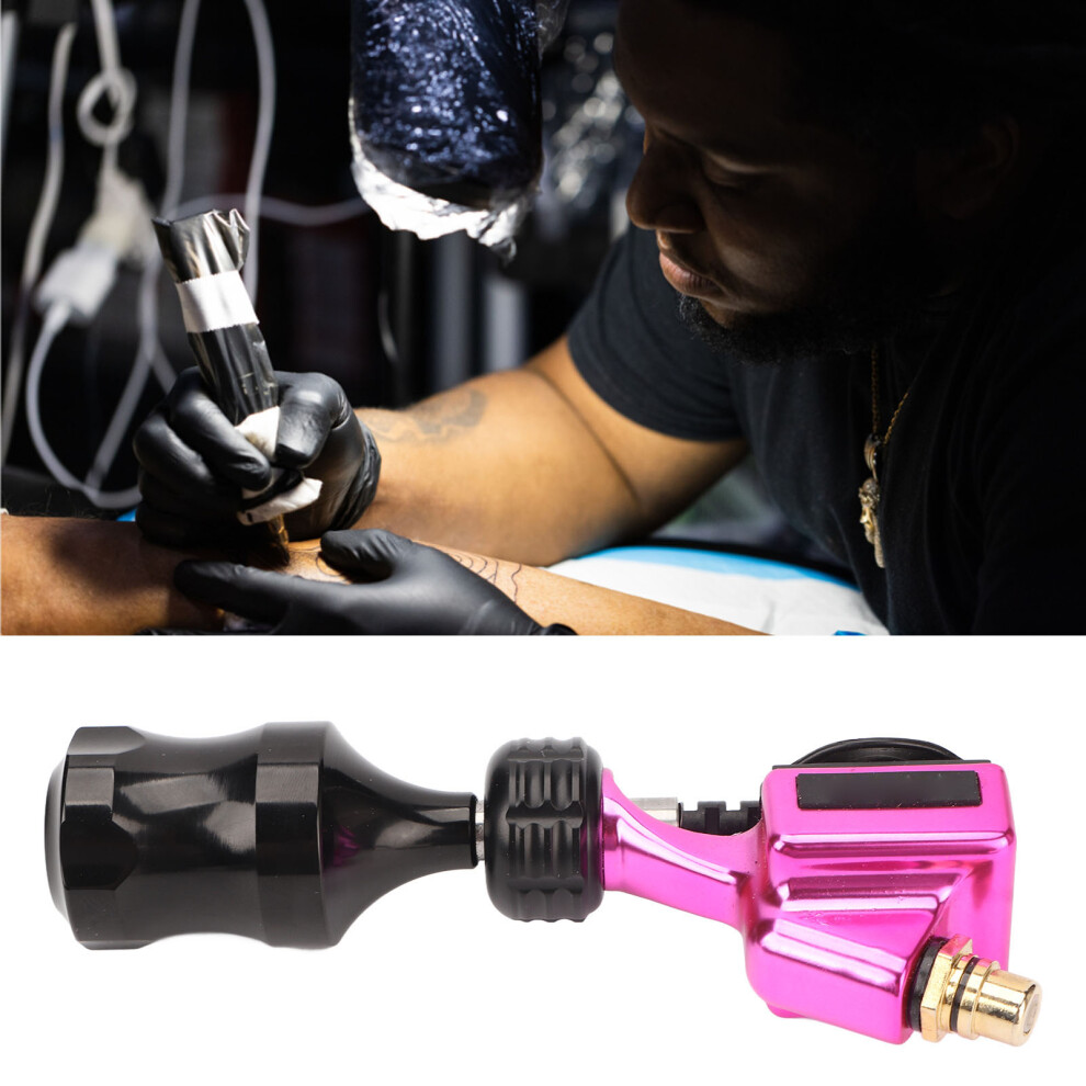Red Rose Rotary Tattoo Machine 5-10V Rca Pen For Liner/Shader