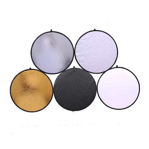 80CM 5-in-1 Multi Disc Collapsible Circular Reflector for Photography 1