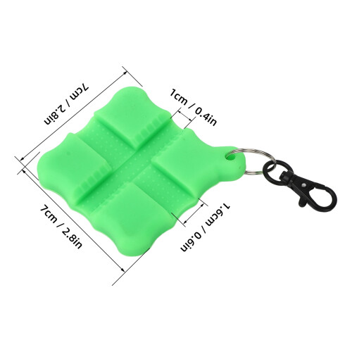 Silicone Arrow Puller Gripper for Target Shooting, Green, 7x7cm 1