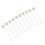 Durable 100Pcs Wool Daubers Set Ideal for Leather Dye Staining & DIY Projects 13