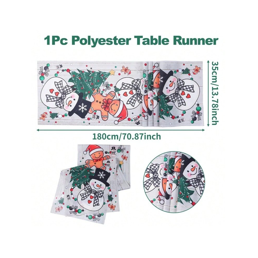 (style 4) Christmas Table Runner Merry Christmas Decoration for Home Xmas Party Decor 2025 Navidad Notal Noel Ornament Happy New Year 2026-image-OPC-PJHPBSN-NEW