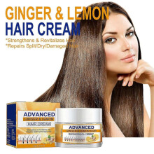 Ginger and Lemon Hair Growth Cream, Hair Regrowth Serum for Hair Loss and Thinning Hair Treatment