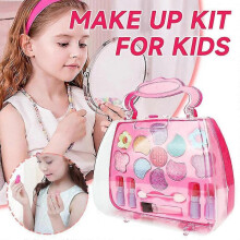 Girls Princess Pretty Makeup Cosmetic Set Kids Washable Pretend Play Make Up Kit Toy Xmas Gifts