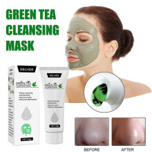 Green tea exfoliating mask, blackhead removal, deep cleansing mask, skin care mask, exfoliating repair, skin care mask, exfoliating repair