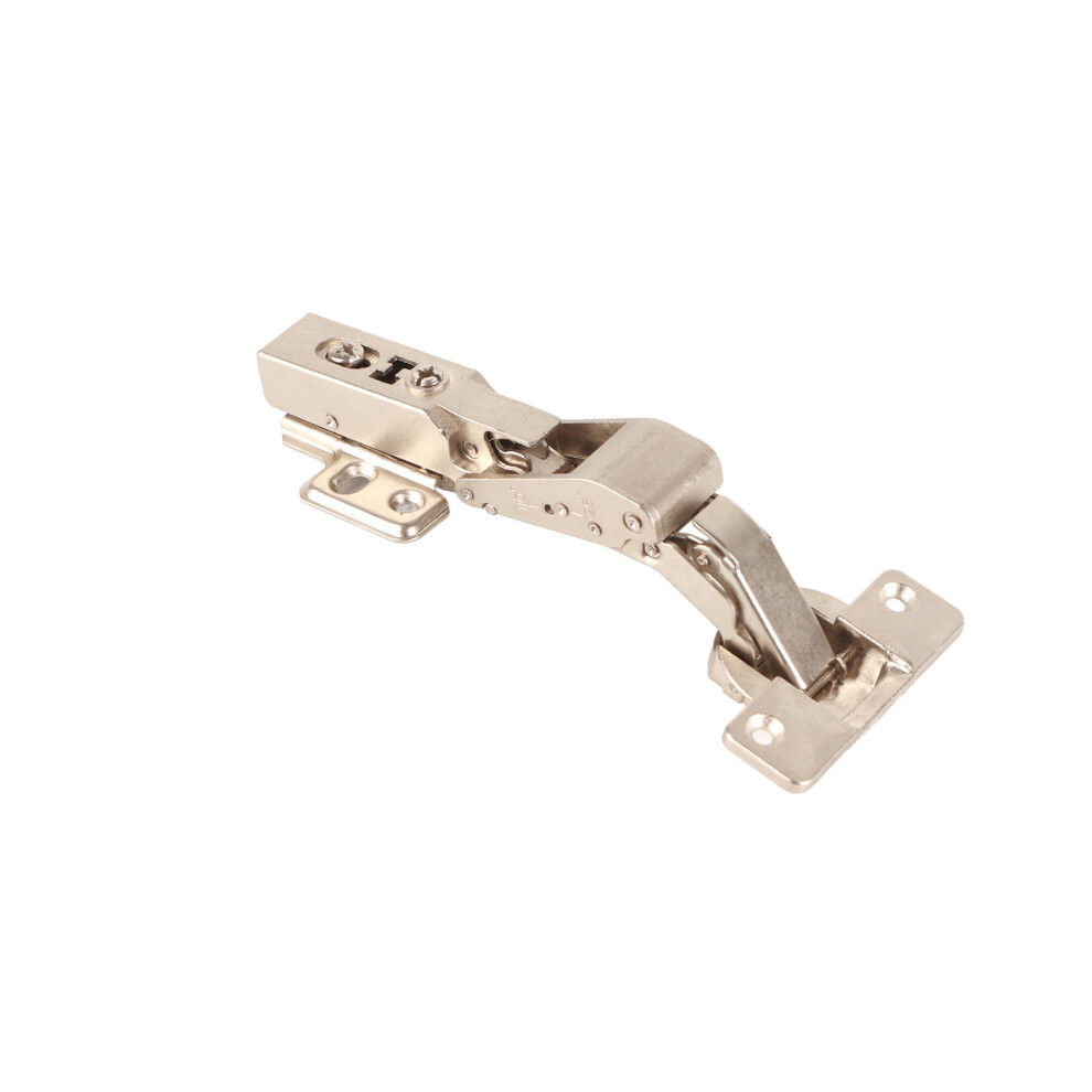 45 Beveled Kitchen Cabinet Hinges 125 Adjustable Zinc Alloy (2 Pack) 9341338963782