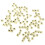 Buchstaben-Schachfiguren-Set 134,00 g 1,9 cm Polystyren 7