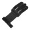 Protective Black Cowhide Archery Glove with Adjustable Strap 3 Finger 13