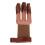 Durable Cowhide 3 Finger Archery Glove with Adjustable Strap Brown 13