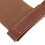 Durable Cowhide 3 Finger Archery Glove with Adjustable Strap Brown 7