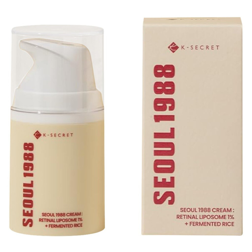 Cream K-Secret Seoul 1988 Retinal Liposome 1% + Fermented Rice Extract Face 50Ml
