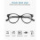 Lebanghui Blue Light Blocking Glasses,blue Light Filter Computer Glasses Women(black) 2