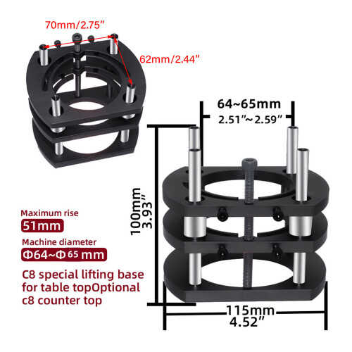 Durable Router Lift System for Accurate Chamfering & Tenoning Tasks 2