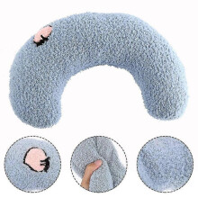 Universal Indoor Cat Pillow U Shape Cushion Super Soft Fluffy Play Toy Plush Toy