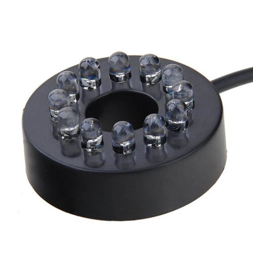 (Multicolor12led) Underwater Pond Lights Underwater LED Light Ring For Pumps Submerble 2