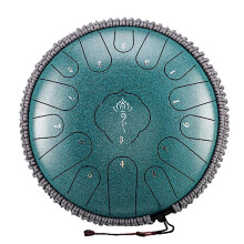 Steel Tongue Drum 13 Notes Percussion Instrument for Adults and Beginners, Durable Steel Construction, Portable Music Tool