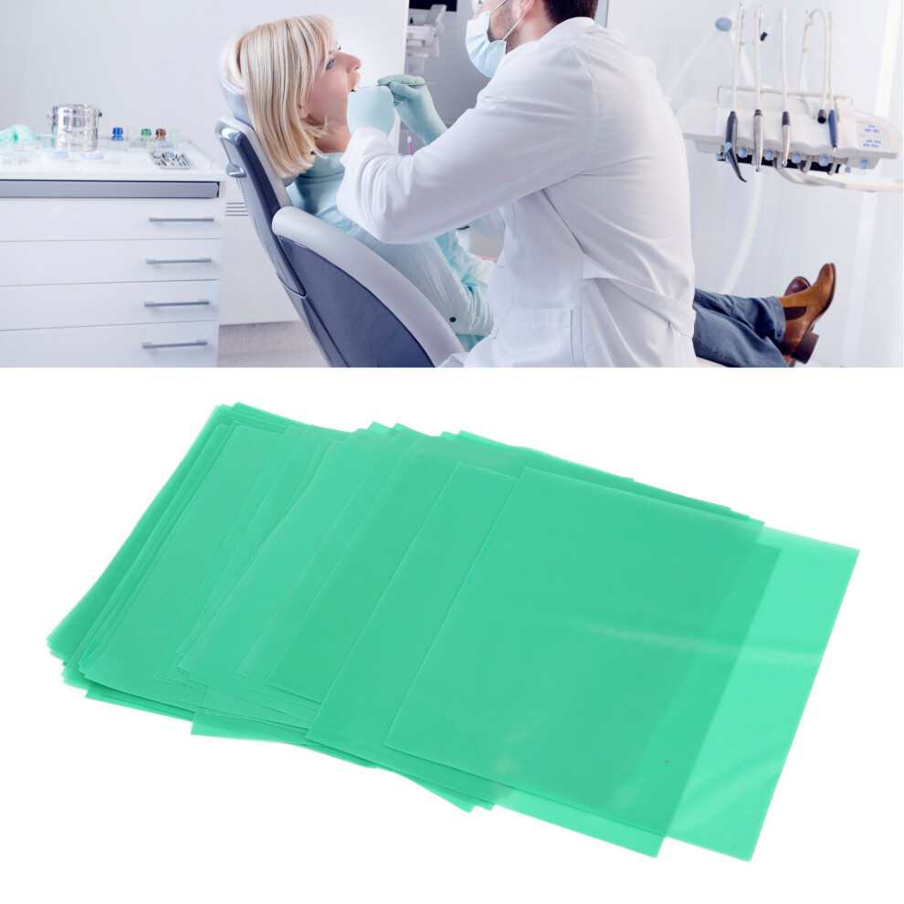 0.18mm Green Rubber Dental Dam 36pcs - Portable Oral Hygiene Kit