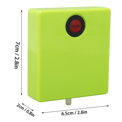Mini Portable Aquarium Oxygen Pump 0.5W, 7x6.5x2cm 1