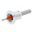 Silver 3.5 X 8mm Adjustable Depth Countersunk Bit for Wood Install 15
