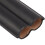 Zigarrenetui Vintage 2-Zigarren-Halter 18x6.5cm Schwarz 13
