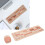 Wireless Keyboard Mouse Combo 2.4GHz 110 Keys Milk Tea Color 15