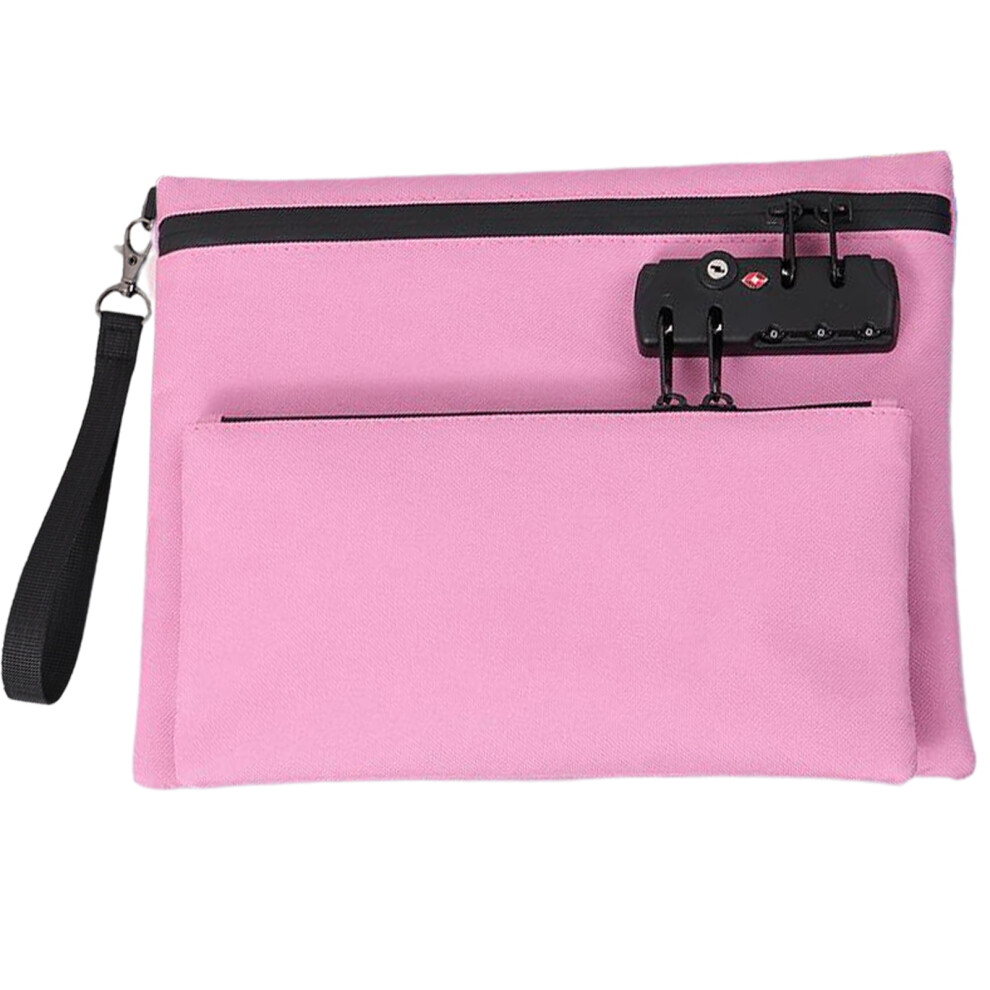 (rose red) Travel Lock Bags Personal Items While Traveling Credit Passports Phone-image-OPC-PJHPPYG-NEW