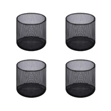 (black, circular meshx4Pcs) 4pcs Water Lily Pot With Reusable Breathable Bags For Easy Gardening