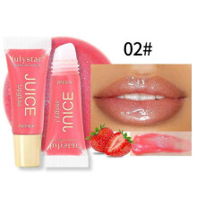 (K2) Clear Lip Gloss , Hydrating Lip Gloss ,Fruity Lip Plumper Gloss And Lip Glow Oil, Non-Sticky And Long Lasting Lip Gloss For Women