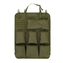 (green) Car Storage Essentials Panel System Rear Seat Back Storage Bag Hook