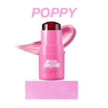 (B) Water Jelly Tint Stick, Jelly blush Stick, 2 in 1 Cooling Water Jelly Tint Sheer Lip & Cheek Stain - Buildable Watercolor Finish