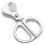 (silver) Precise Cigar Cutting Scissors For Men S Goodies Ergonomic Cigar 1