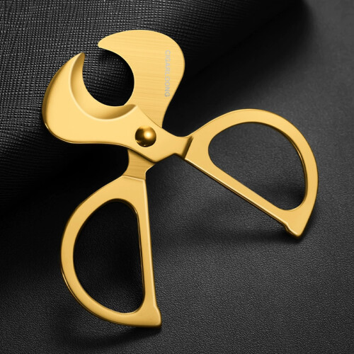 (silver) Precise Cigar Cutting Scissors For Men S Goodies Ergonomic Cigar 2
