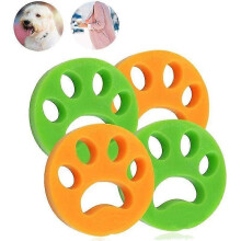 Lebanghui 4 Pcs Reusable Washing Machine Hair Catcher Viscous Hair Cleaning