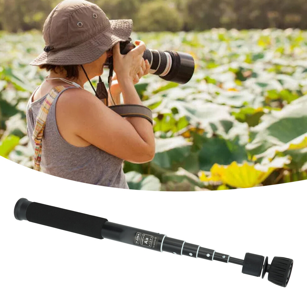 Heavy Duty Aluminum Monopod 6-Section Metal Lightweight Camera Stand 1220Mm 5051338977835