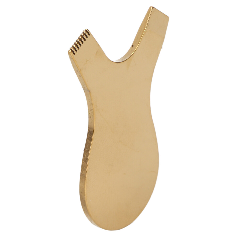Lash Extensions Perming Tool: Y Shape Comb Grafting Brush Gold Finish