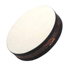 Ocean Wave Bead Drum Musical Instrument for Relaxation - Soft Sea Sound, Robust Design, Portable, and Practical