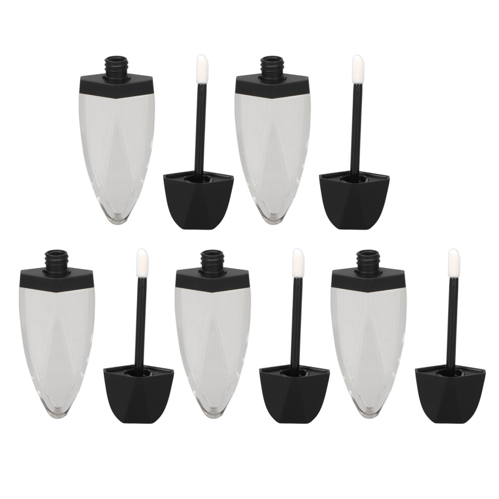 Compact 7ml Leaf Style Lip Gloss Bottles Clear 5 Pack for DIY-image-OPC-PJHQC28-NEW