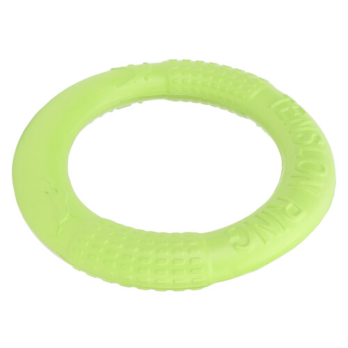 Eco-Friendly EVA Small Green Pet Pull Ring for Puppy ExerciseandTraining