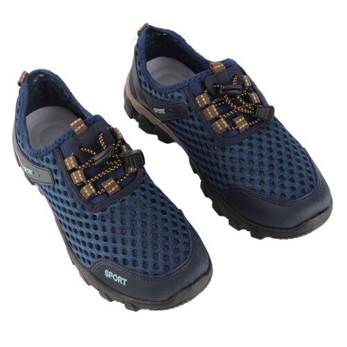 Herren-Laufschuhe EU40 Blau Leichtes Mesh 2