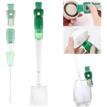 (green) 5 in 1 Multifunction Cleaning Brush Set for Water Bottles, Straws and Small Spaces - Premium Brush Set