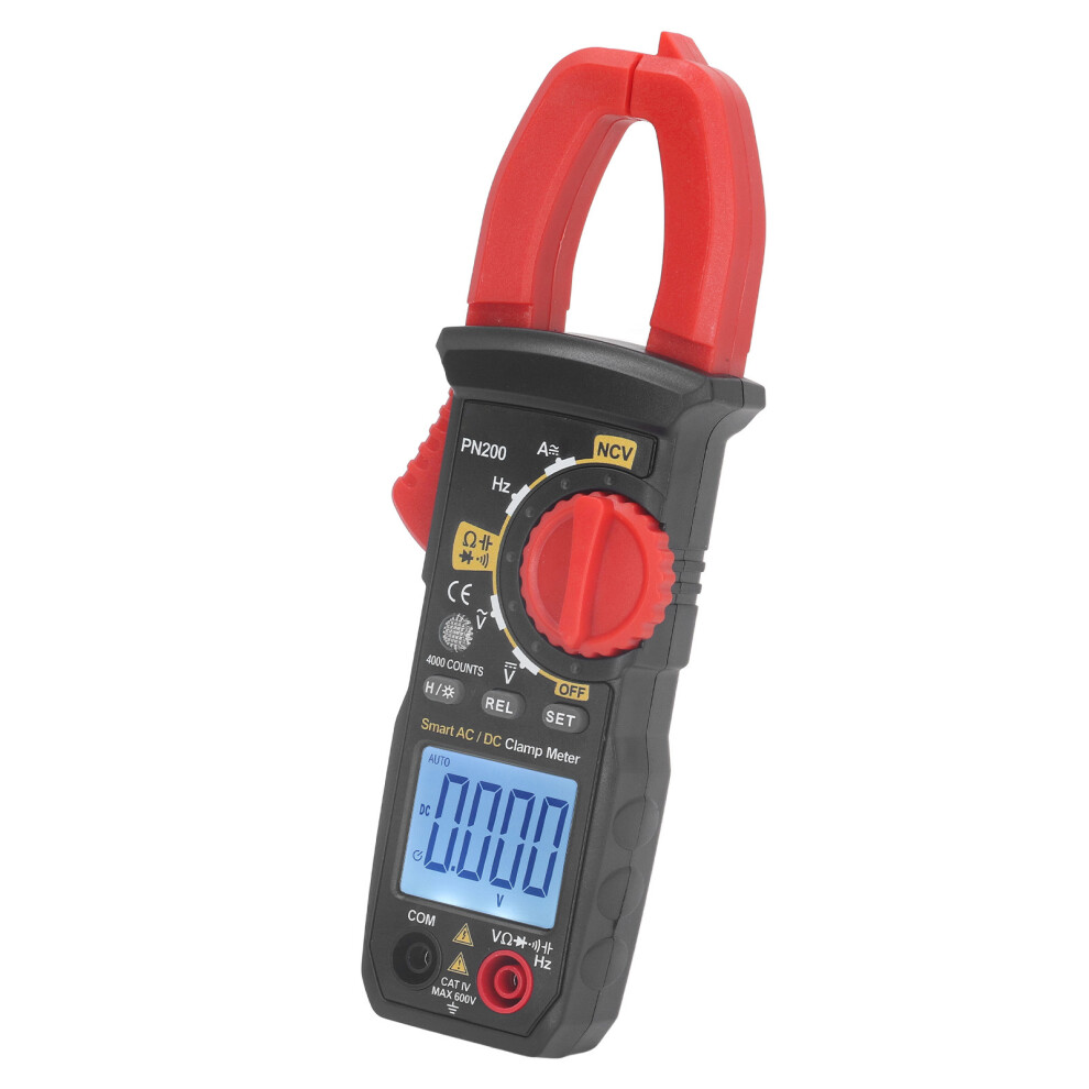 Digital Clamp Meter Ac/Dc Ammeter With Ncv Smart Tester For Electrical Testing 4911338983117