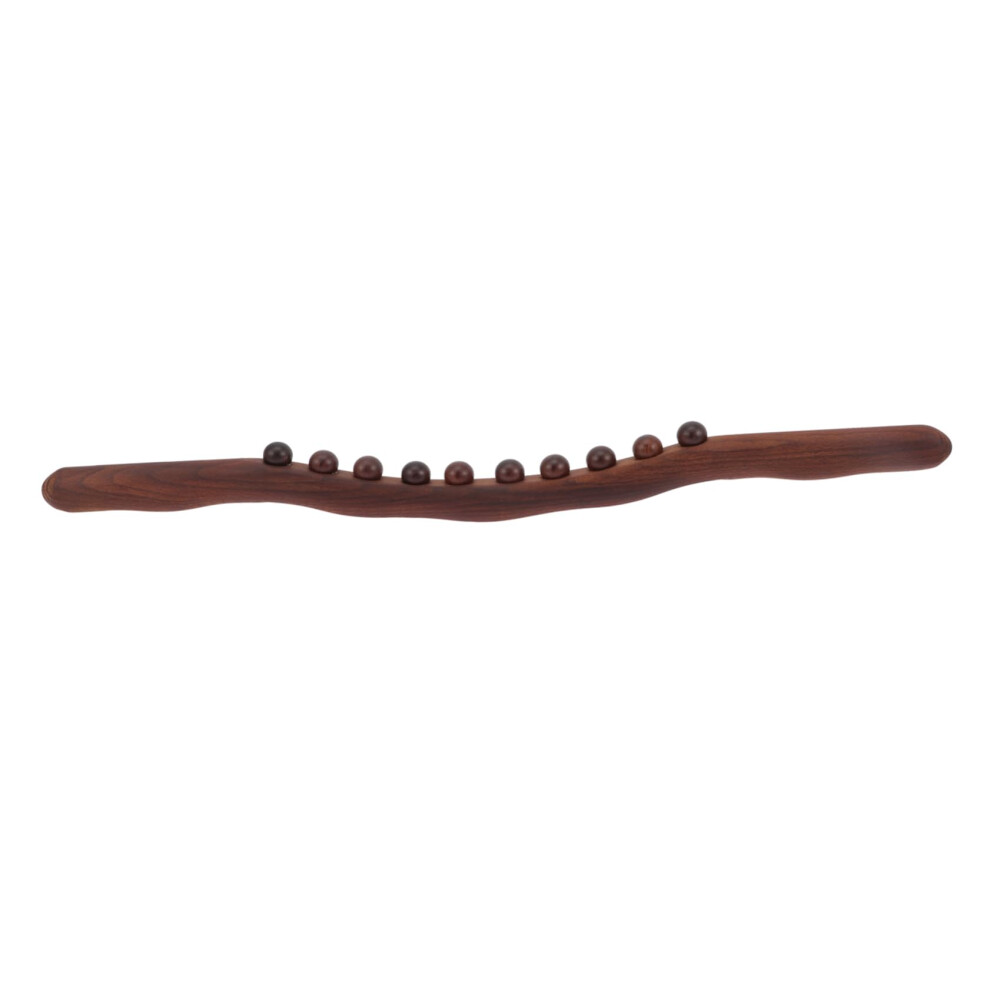 Wooden Body Massage Stick Adjustable Gua Sha Massager for Body, Legs, and Feet, Enhances Circulation and Relieves Muscle Tension