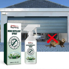 (1pcs - 60ml) Mink Repellent Spray, Rodents Repellent with Natural Ingredients to Repel Mice Weasel, Mink Repellent Peppermint Spray for Home Outside
