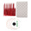 Aluminum Circular Knitting Needle Set 3-6mm with Bag, Interchangeable 3